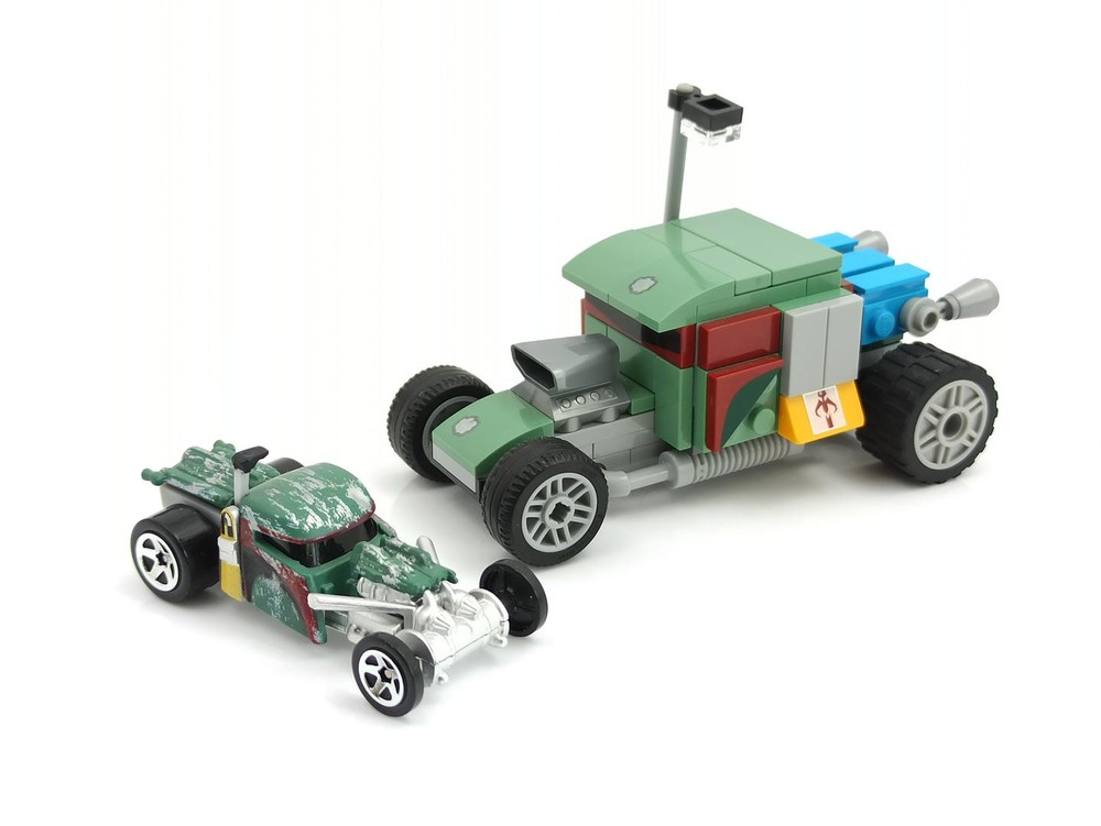 Lego Boba Fett's Hot Rod inspired