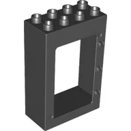 Duplo Door Frame 2 x 4 x 5 / Black