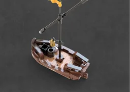 Sailing Boat - Brown