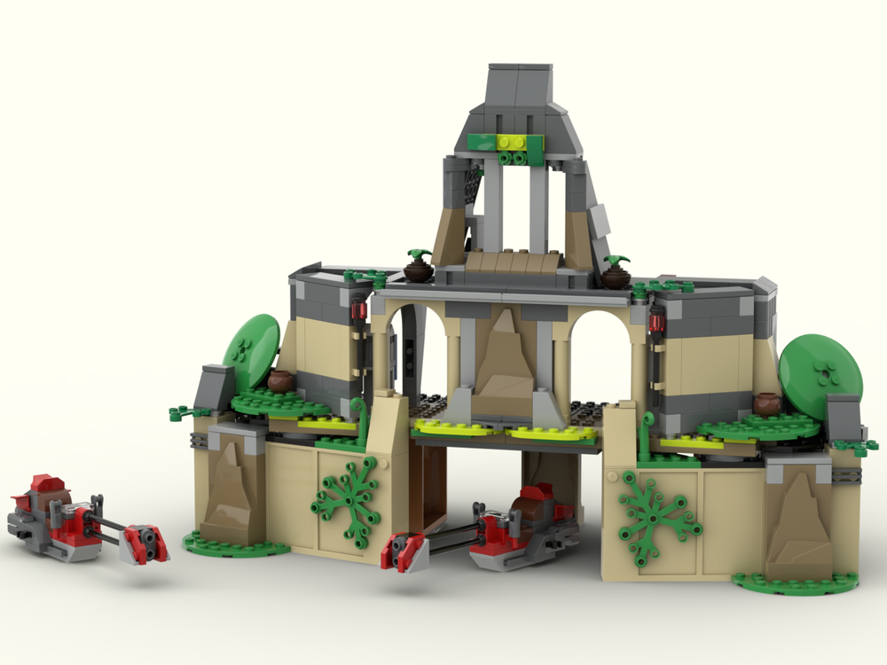 Lego Yavin 4 Rebel Base – Alt Build (75358 + 75386 x2)