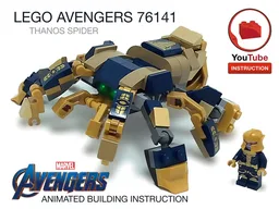 Thanos Spider MOC - Lego Marvel Avengers 76141