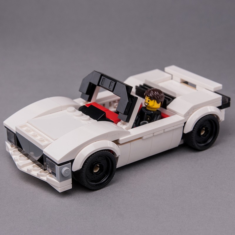 Lego 76908 White Cabrio