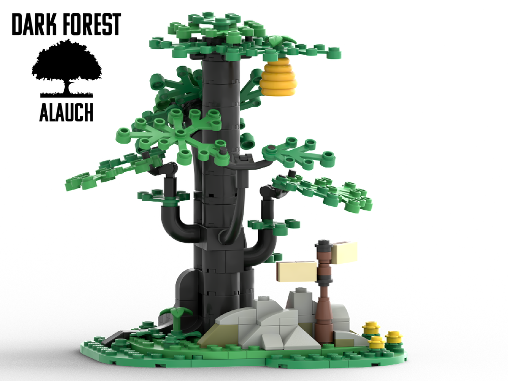 Lego Dark Forest - Large Tree