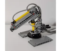 Mini pneumatic crane