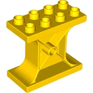 Duplo Support Brick 2 x 4 x 3 / Yellow