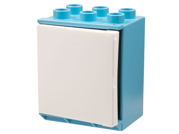 Lego Duplo, Furniture Refrigerator with White Door (4914 / 4915)