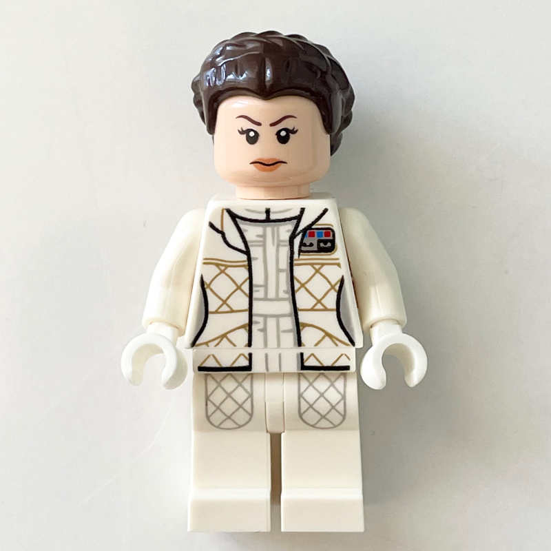 Lego Princess Leia, Hoth Outfit, White Jacket