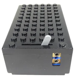 Electric 4.5V Battery Box 6 x 11 x 3 1/3 Type III for 2 Prong Connectors with Middle Pin