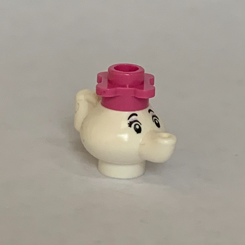 Lego Mrs. Potts, Dark Pink Lid
