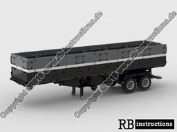 Tipping Trailer for 42078 Mack Anthem and C-Modell Mack Daycab