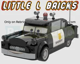 Pixar "Sheriff" from "Cars"