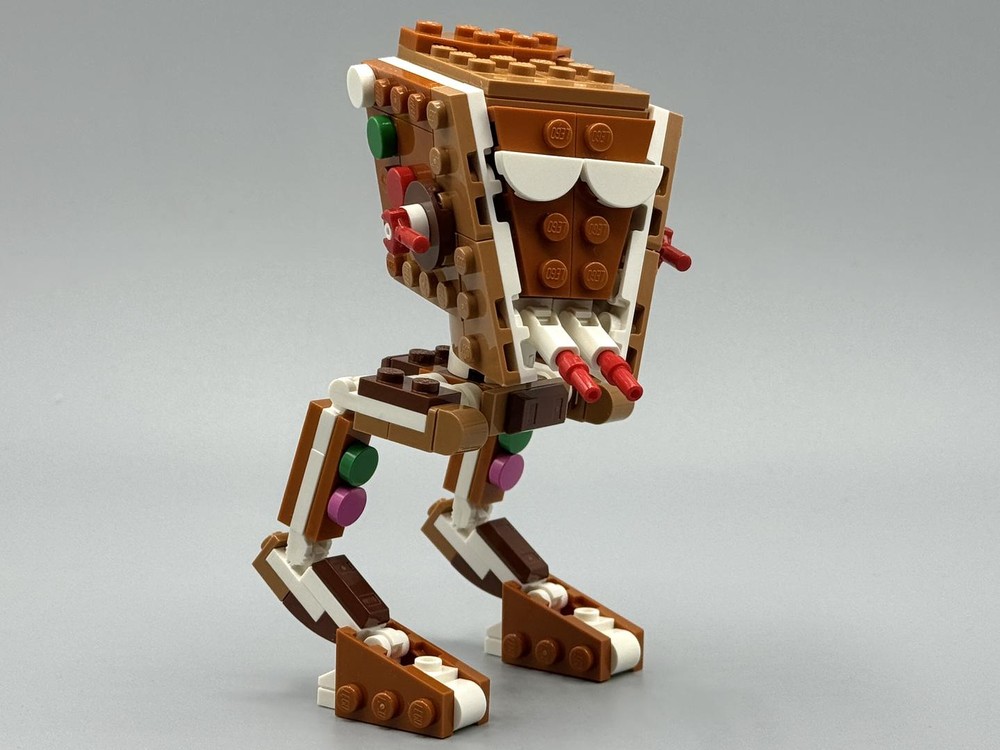 Lego Gingerbread AT-ST – (Fan‑Made) Build Instructions