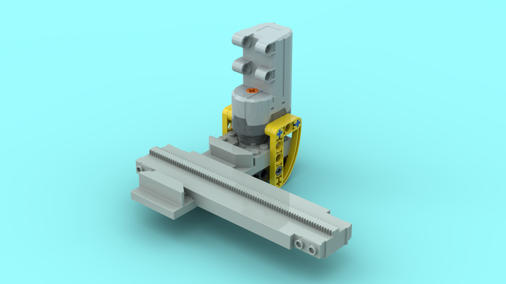 Lego Monorail direction switch servo
