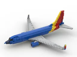 Boeing 737 - Southwest Heart (Building instructions only)