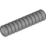 Hose, Ribbed 7mm D. 4L / 3.2cm / Flat Silver