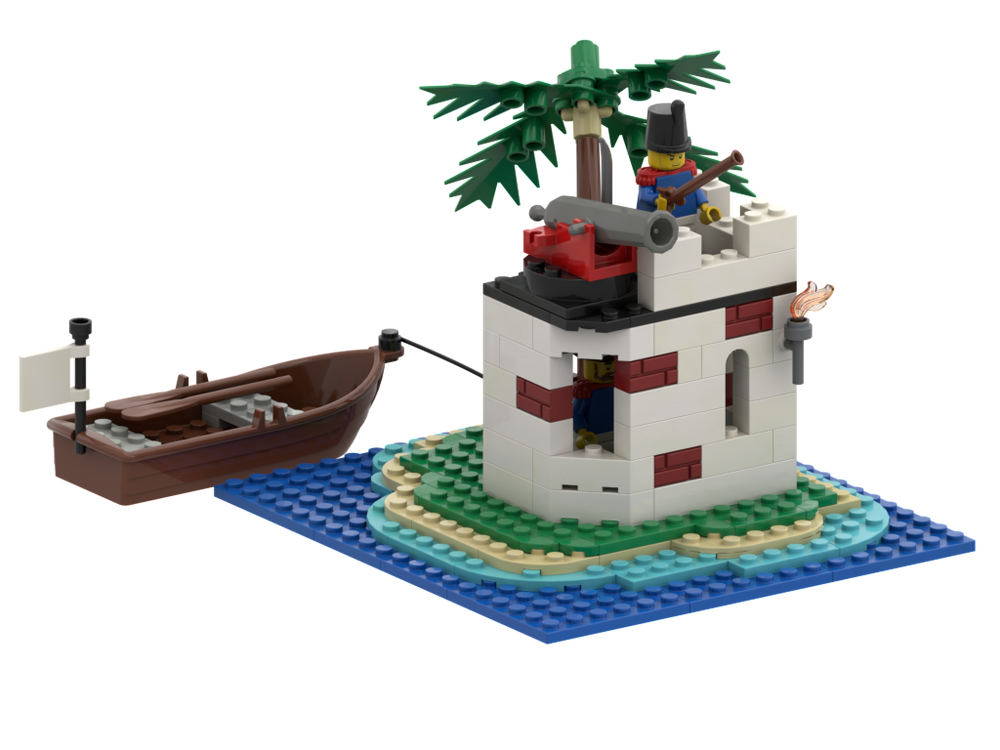 Lego Eldorado Sentry Island