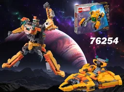 Transformer Star-Destroyer from LEGO 76254: Baby Rocket's ship