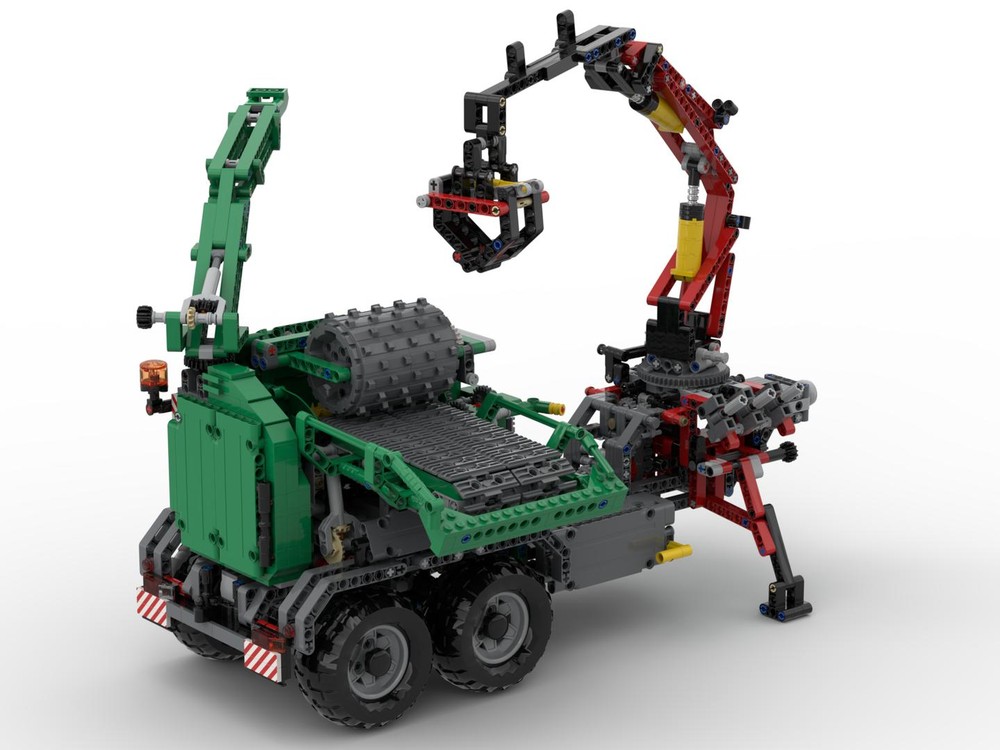 Lego mobile Wood Chipper for Unimog 8110