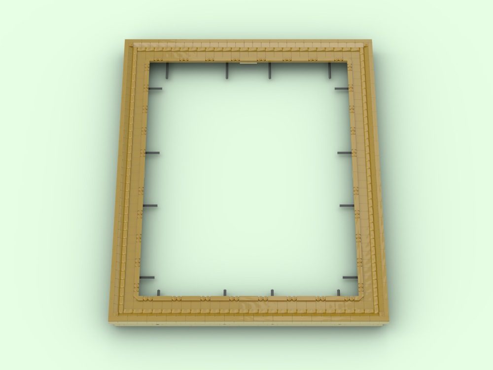 Lego Vincent van Gogh's Fifteen Sunflowers Replica Frame