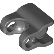 Large Figure Skeletal, Joint Extender [High Friction] / Dark Bluish Gray