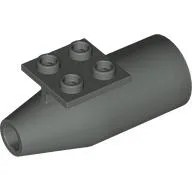 Engine Smooth Large [2 x 2 Thin Top Plate] / Dark Gray