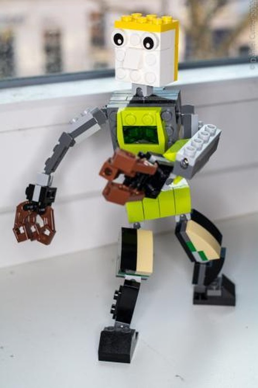 Lego Mixel Based Humanoid Figure