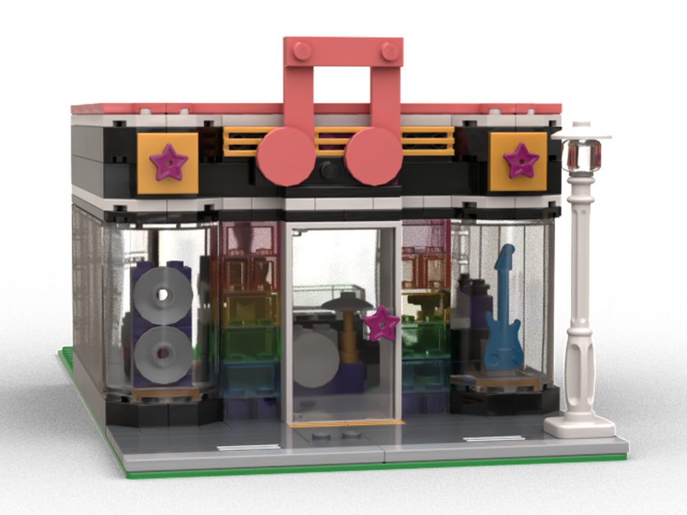 Lego Modular Music Shop