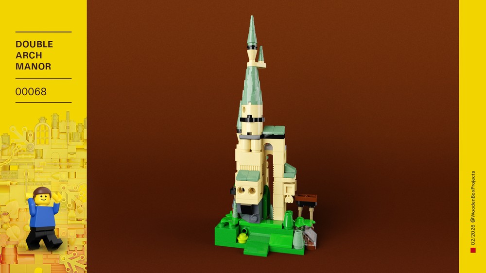 Lego Double Arch Manor