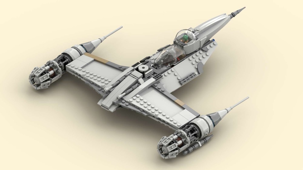 Lego Mando's N-1 Starfighter - Conversion from Razor Crest
