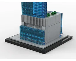 Central Park Tower 1:800 Scale