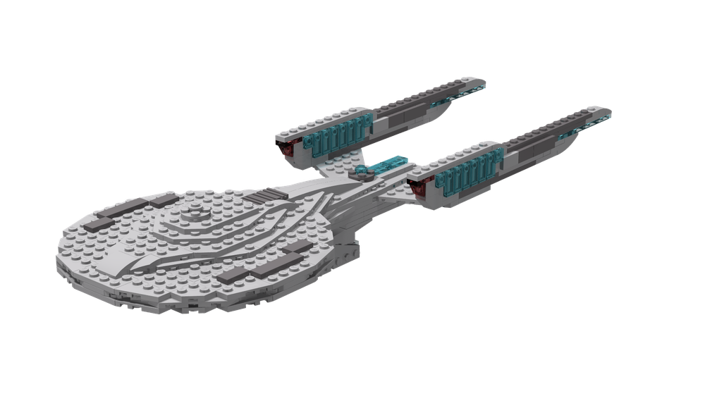 Lego Duderstadt-Class Starship USS Intrepid