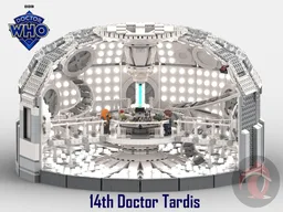 Doctor Who 14th doctor Tardis - 60th Anniversary