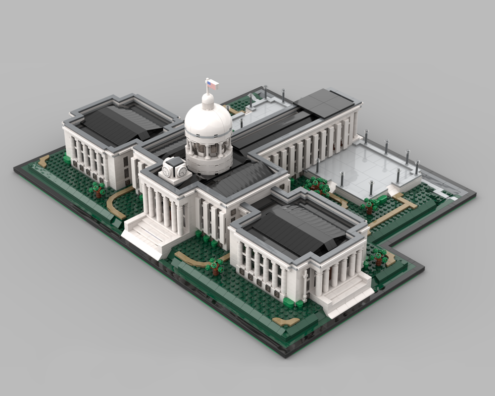 Lego Alabama State Capitol Building