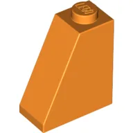 Brick Sloped 65° 2 x 1 x 2 / Orange
