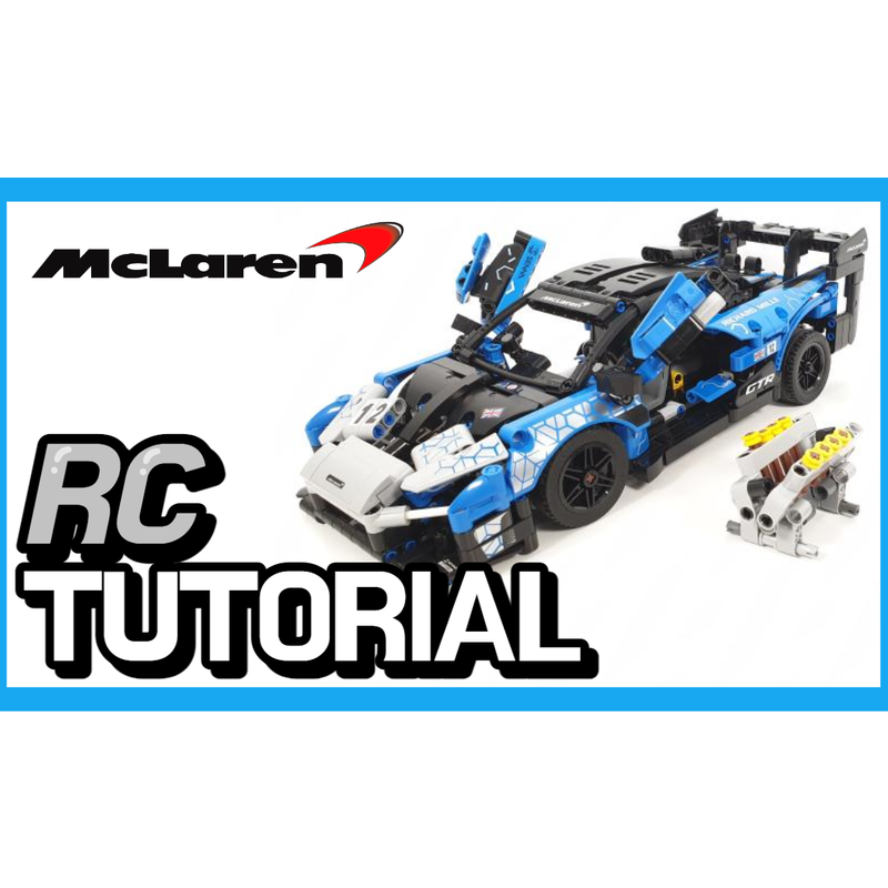 Lego 42123 RC mod Senna motorized