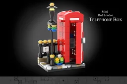 Mini Red London Telephone Box