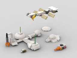 31133 - Moon Base and Space Station