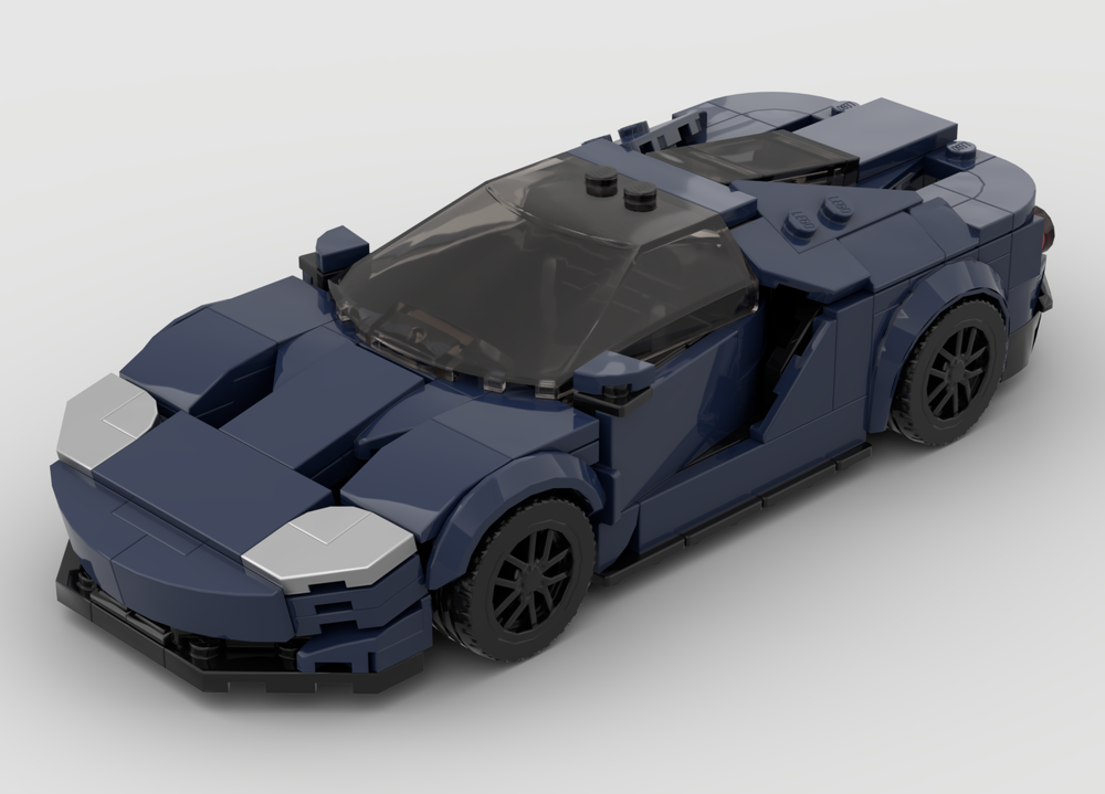Lego 2017 Ford GT (Modification of 76905)