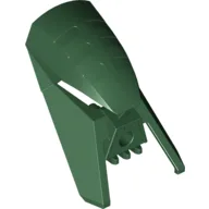 Large Figure Mask Kualsi / Dark Green