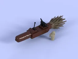 Harry Potter or Witch broom rocket ( lego universe inspired)