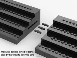 Modular Minifigure Display Stand