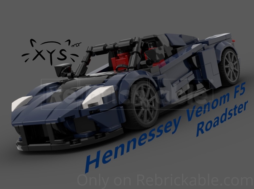 Lego Hennessey Venom F5 Roadster