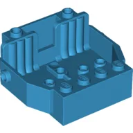 Vehicle Base 6 x 5 x 2 [2 Seats] / Dark Azure