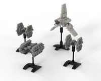Micro imperial shuttle & Star Fighters