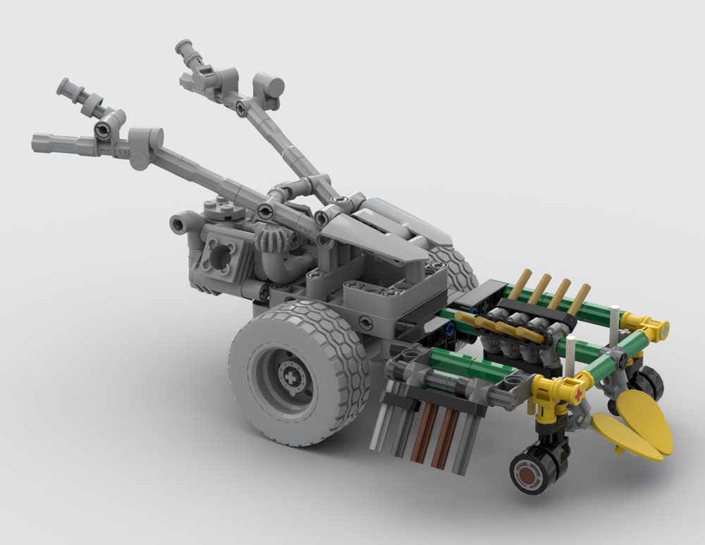 Lego Centrifugal Potato Harvester for Single-Axle Tractor #14