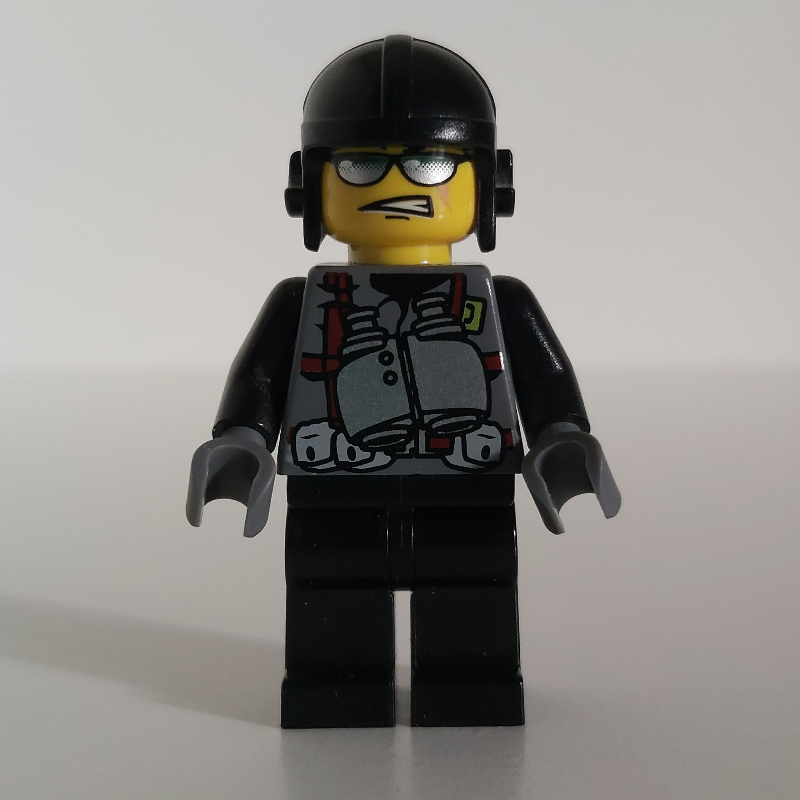 Lego Viper with Binoculars Hanging Round Neck