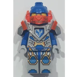 Clay Moorington with Trans-Orange Visor and Silver Armor