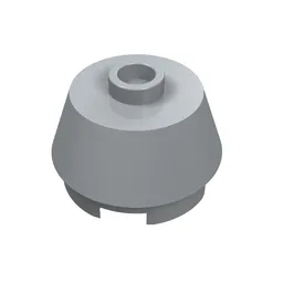 Brick Round 2 x 2 Truncated Cone / Light Bluish Gray