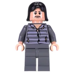Sirius Black, Dark Bluish Gray Prison Outfit
