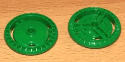 Technic Disc 5 x 5 Notched, No Pin [Plain]